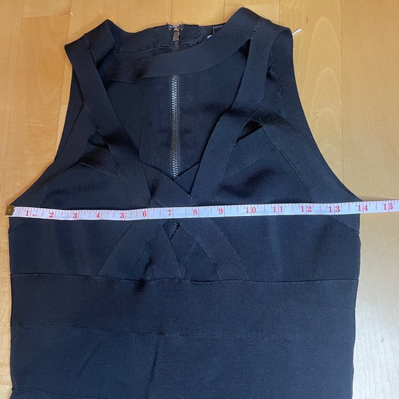 Guess St Mirage Criss Cross Cage Bandage Mini Dress - Size M - Picture 14 of 16